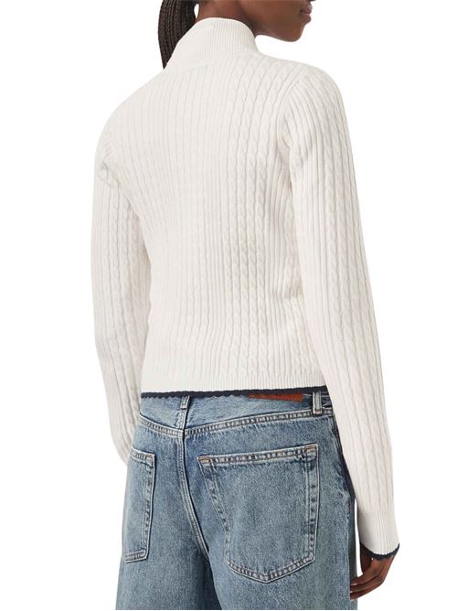 Cardigan con zip lavorazione a trecce Tommy Jeans | DW0DW23355YBH